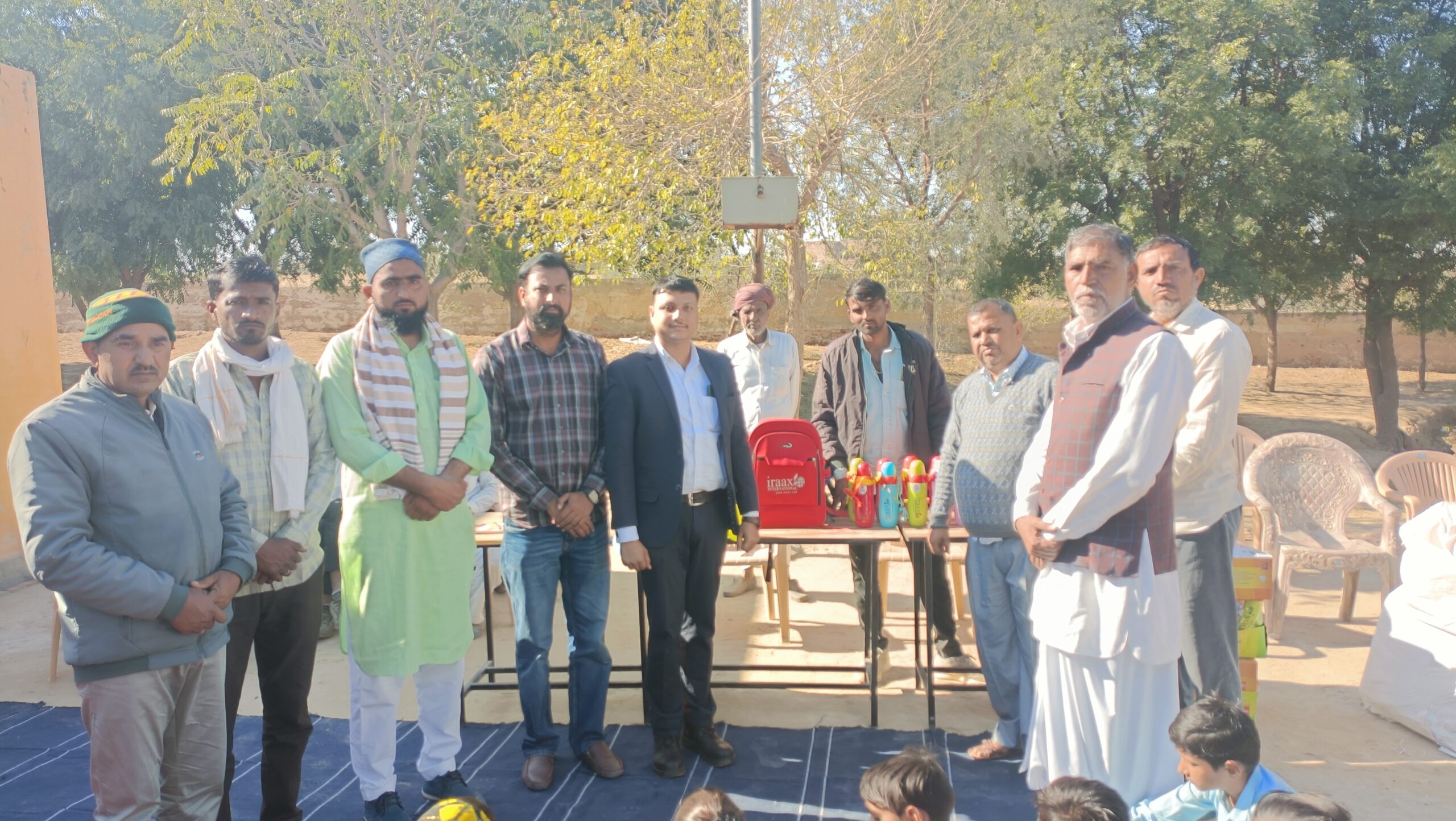 Supporting Education: Iraax International’s Republic Day Initiative in Chattargarh